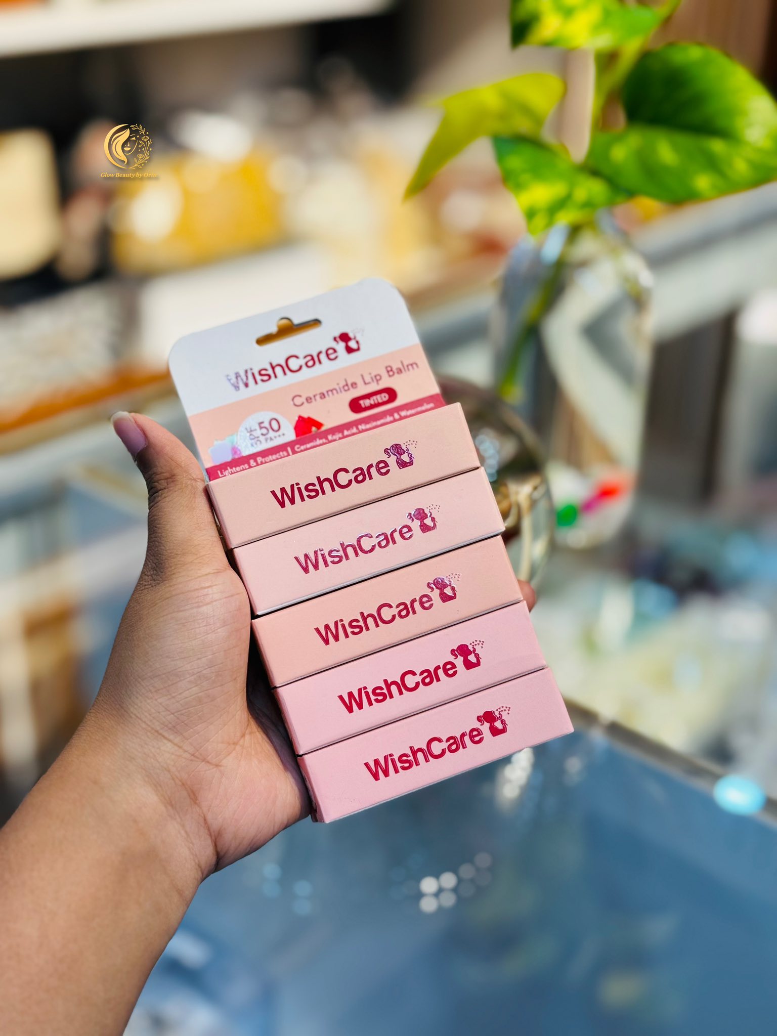 WishCare Ceramide Lip Balm - Tinted (SPF 50 PA+++)