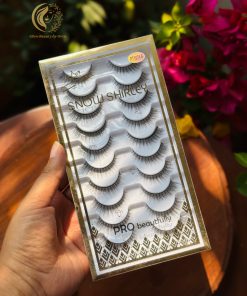 SNOW SHIRLEY PRO Beautifully 3D Eyelashes Set - 7 Pairs (স্নো শার্লি প্রো বিউটিফুলি থ্রি-ডি আইল্যাশ সেট)