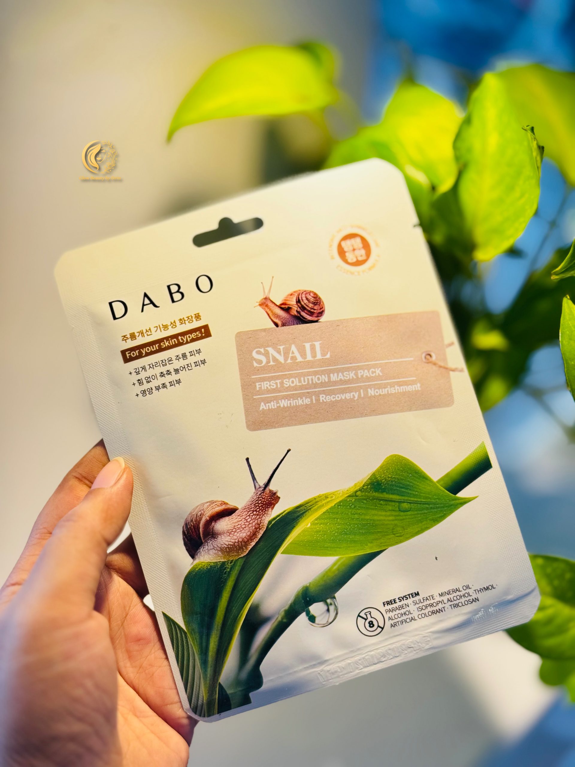 DABO Snail First Solution Mask Pack