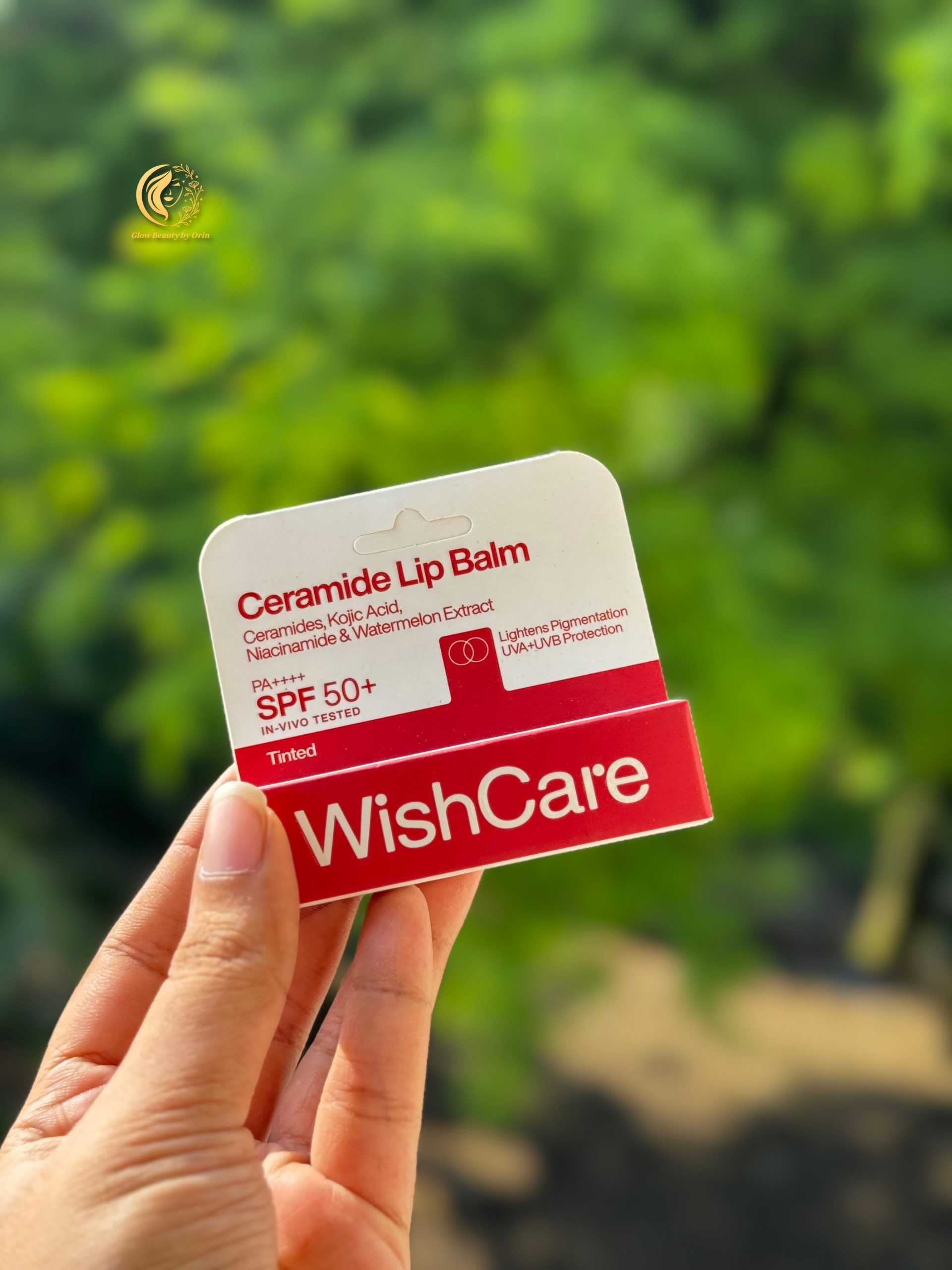 WishCare Ceramide Lip Balm Tinted SPF 50+ PA++++