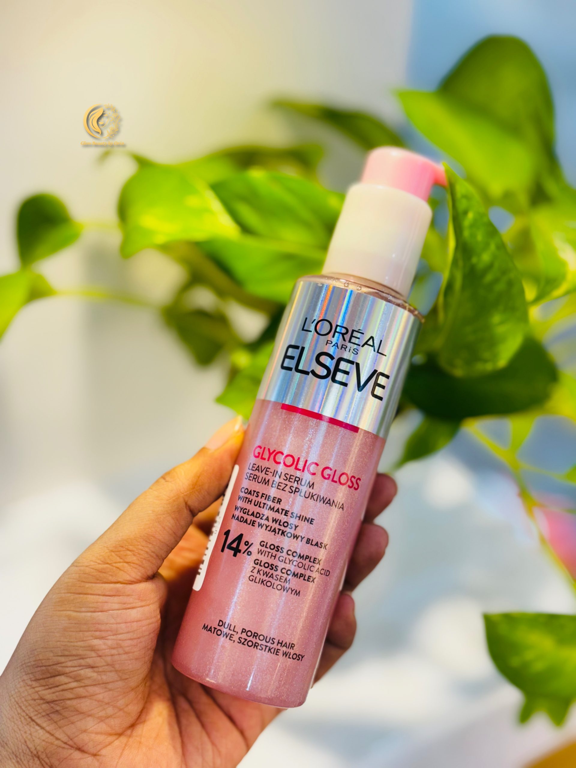L'Oréal Paris Elseve Glycolic Gloss Leave-In Serum (14% Gloss Complex with Glycolic Acid) 150ml