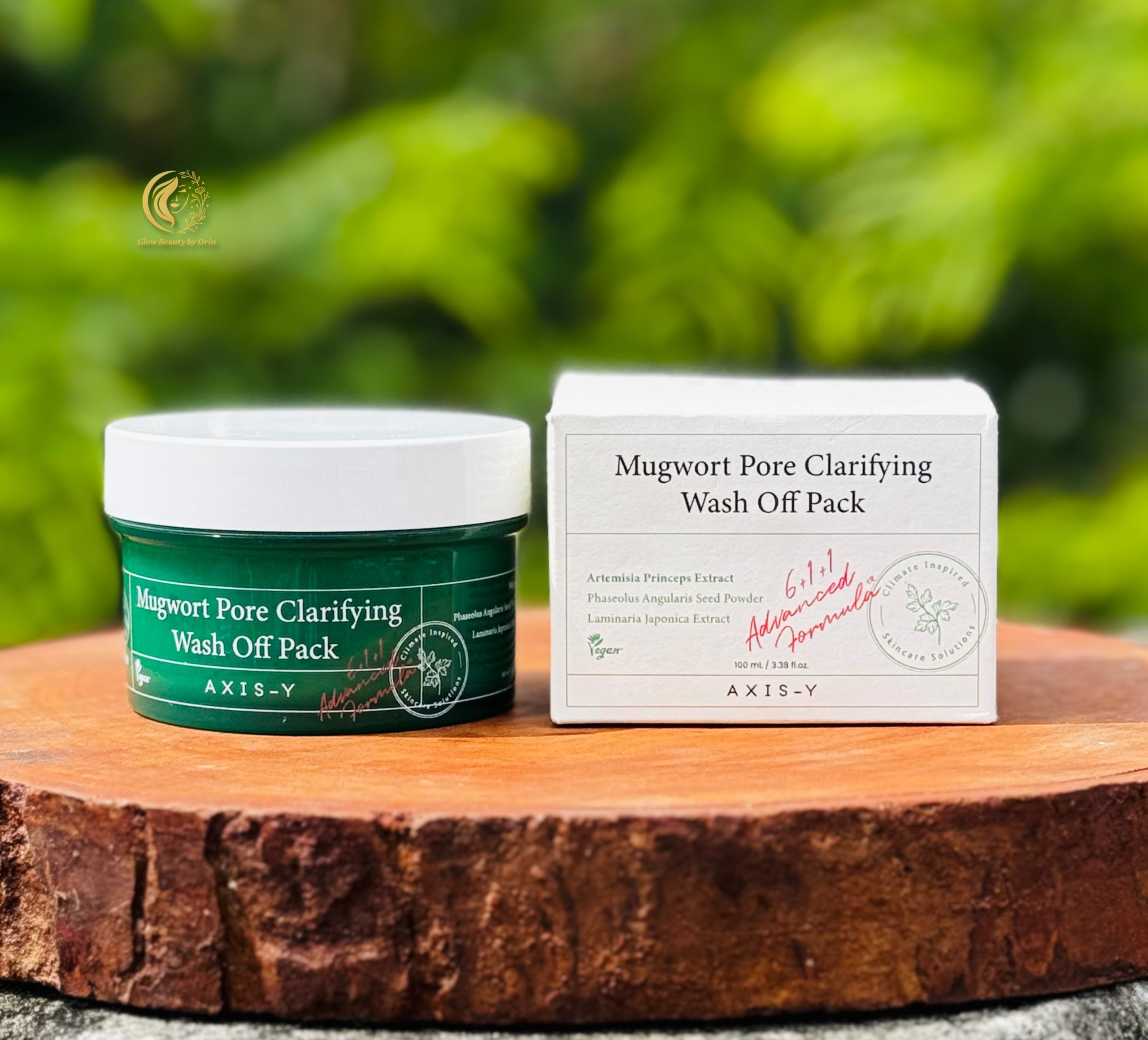 AXIS-Y Mugwort Pore Clarifying Wash Off Pack 100ml - Image 2
