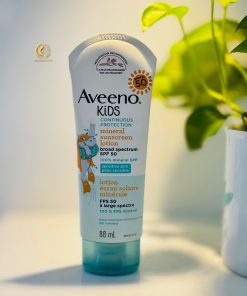 Aveeno Kids Continuous Protection Mineral Sunscreen Lotion Broad Spectrum SPF 50 88ml