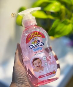 Kodomo Baby Top to Toe Hair & Body Bath (Aloe Vera & Calendula) 400ml